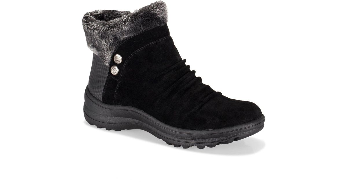baretraps springer faux shearling lined waterproof cold weather boot