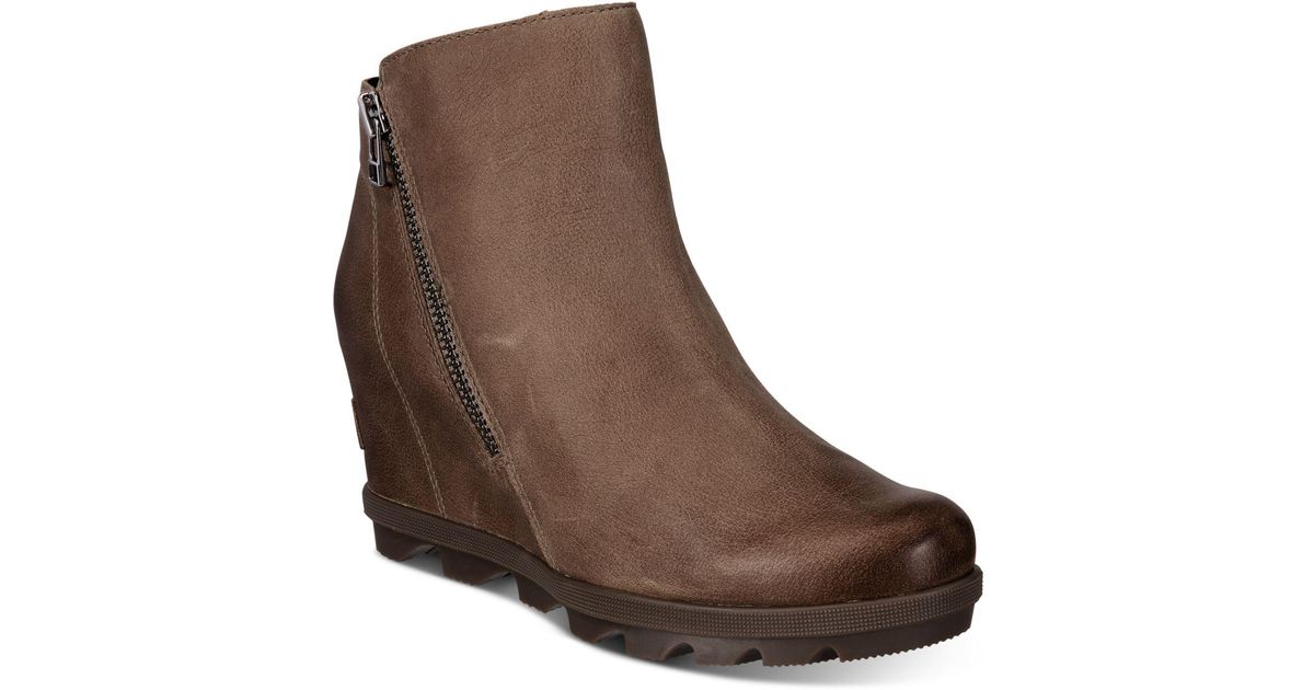 joan of arc zip wedge