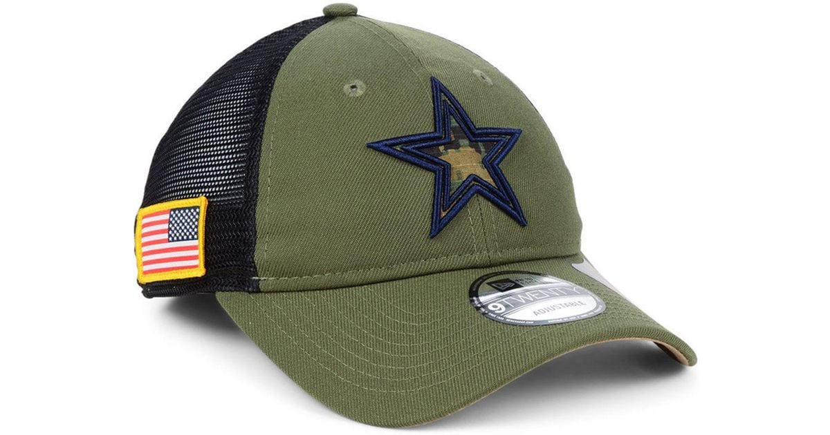 New Era 9Twenty Cap Salute to Service Dallas Cowboys 