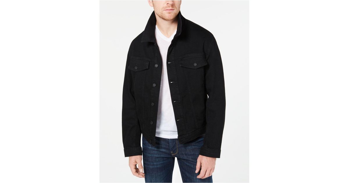 hugo boss black denim jacket