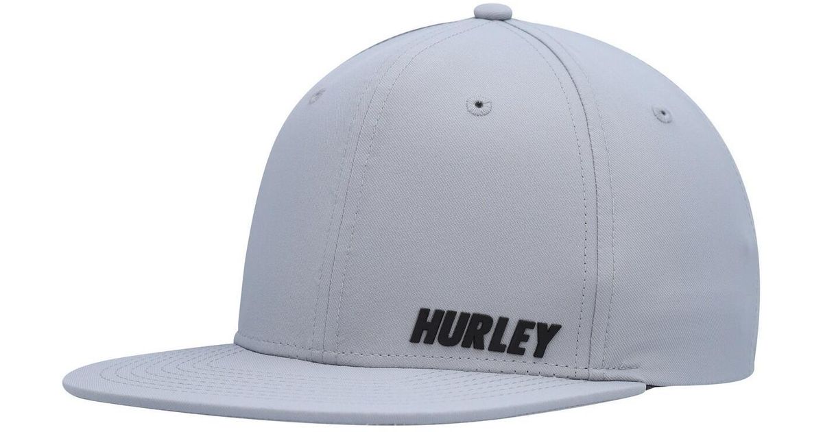 Phantom Ridge Hurley Phantom Ridge Zipperback Adjustable Hat in Gray for Men | Lyst