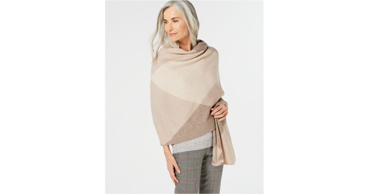 oversized cashmere scarf