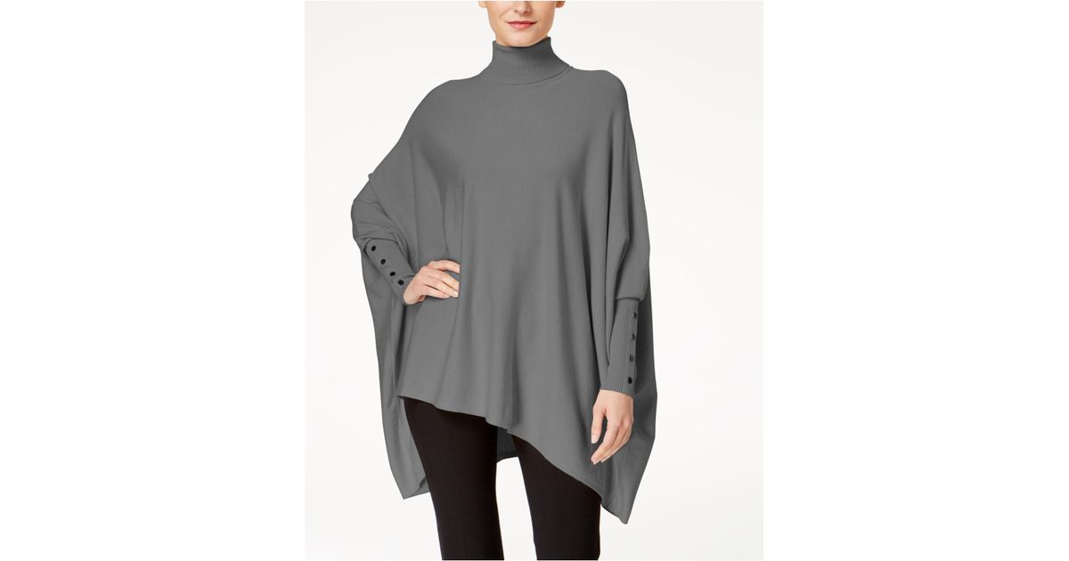 alfani poncho sweater