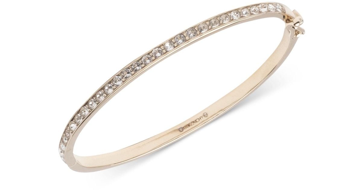 givenchy silk crystal element bangle bracelet