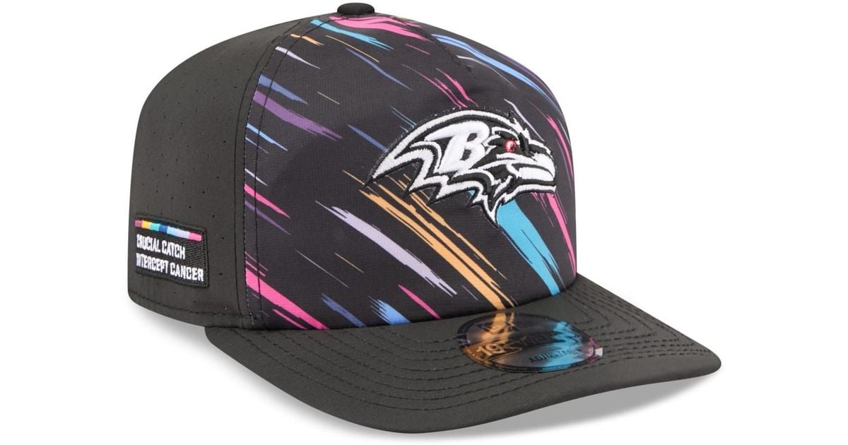 Baltimore Racesn KTZ Baltimore Ravens 2026 Nfl Crucial Catch 19twenty Adjustable Hat in ...