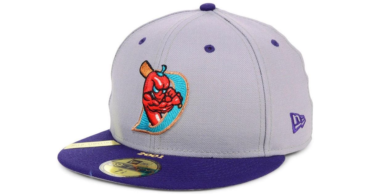 KTZ El Paso Diablos Milb 100th Anniversary Patch 59fifty-fitted 