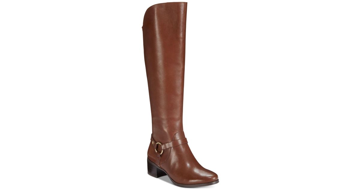 anne klein wide calf boots