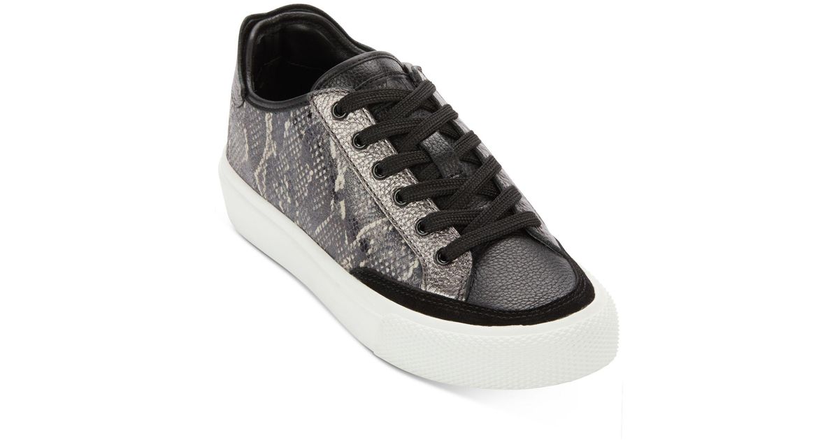 dkny leopard print trainers