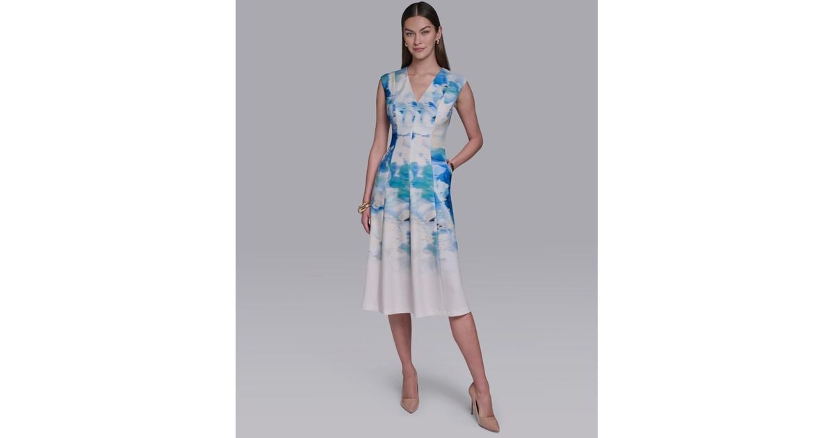 halston heritage cap sleeve cocktail dress Womens Halston Heritage Black Cap Sleeve A-Line Cocktail Length Dress 0