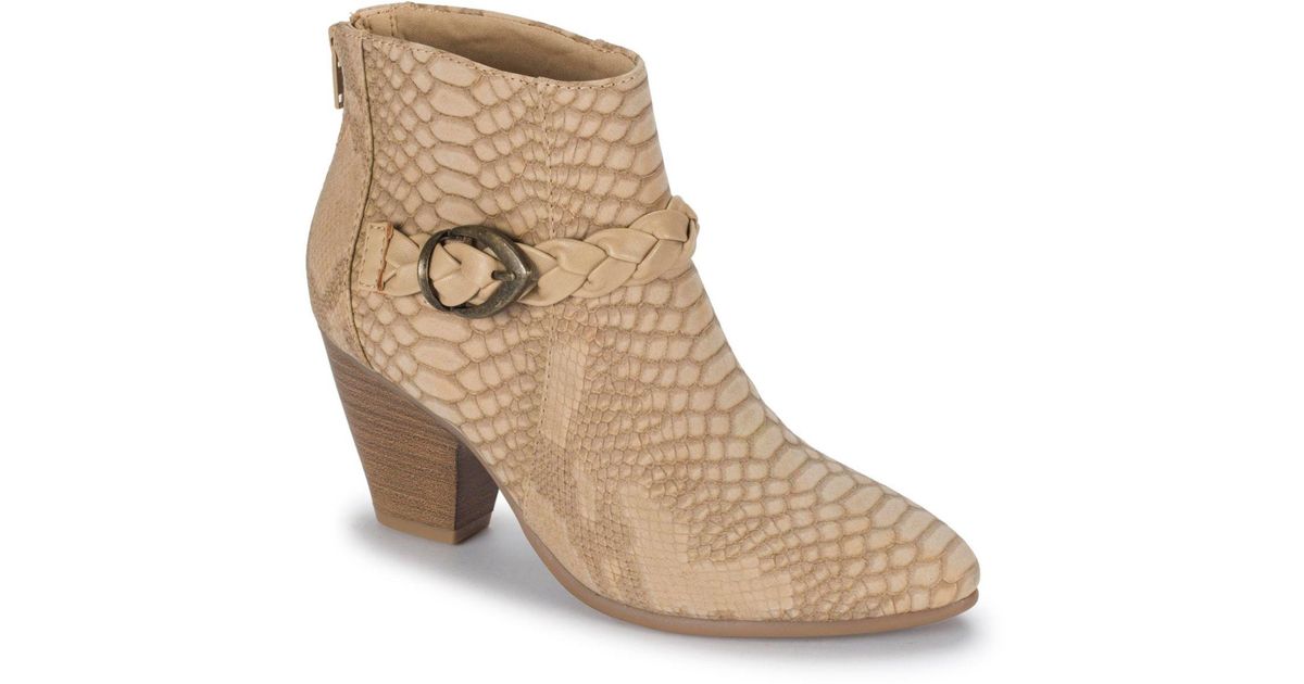 BareTraps Synthetic Ledell Booties in Camel (Natural) Lyst