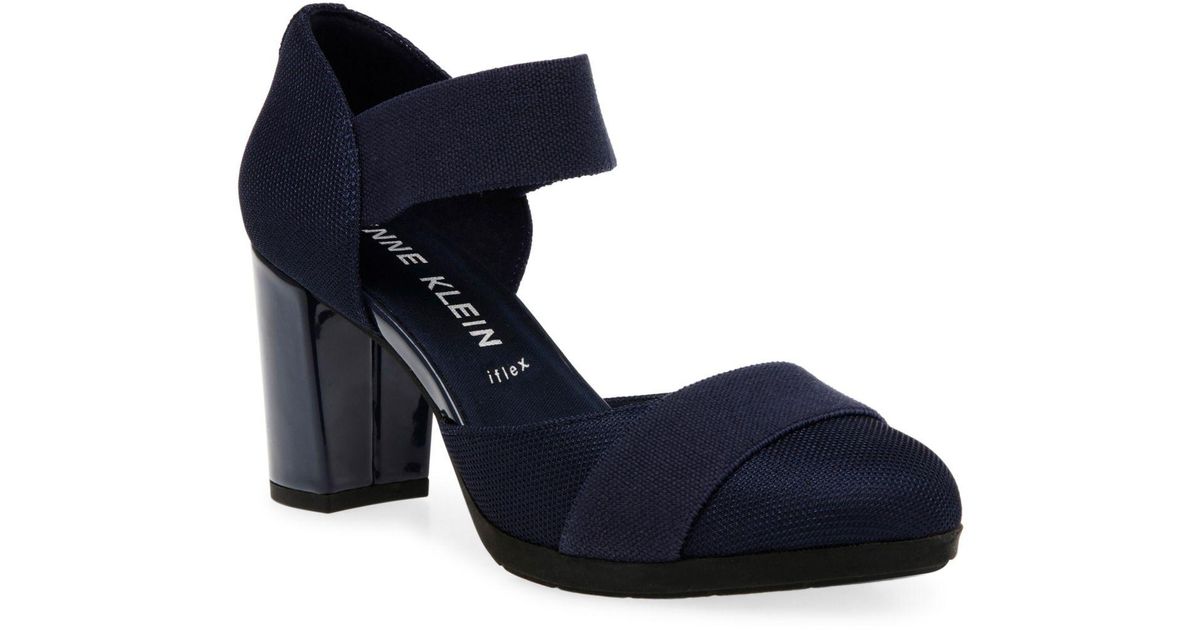 anne klein navy shoes