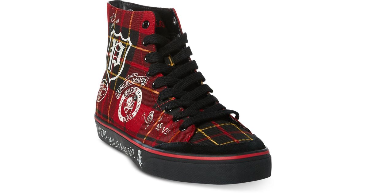 polo ralph lauren men's solomon downhill skier sneakers