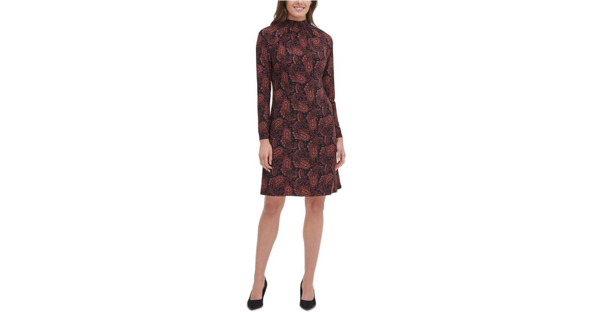 tommy hilfiger paisley dresses