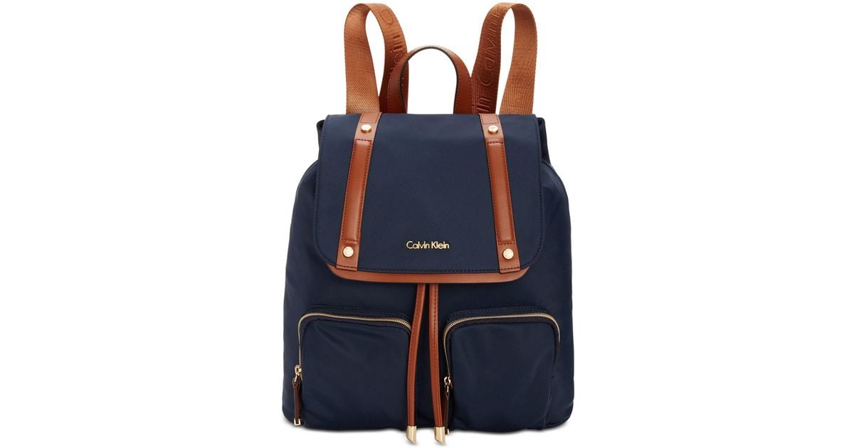 calvin klein teodora cargo backpack