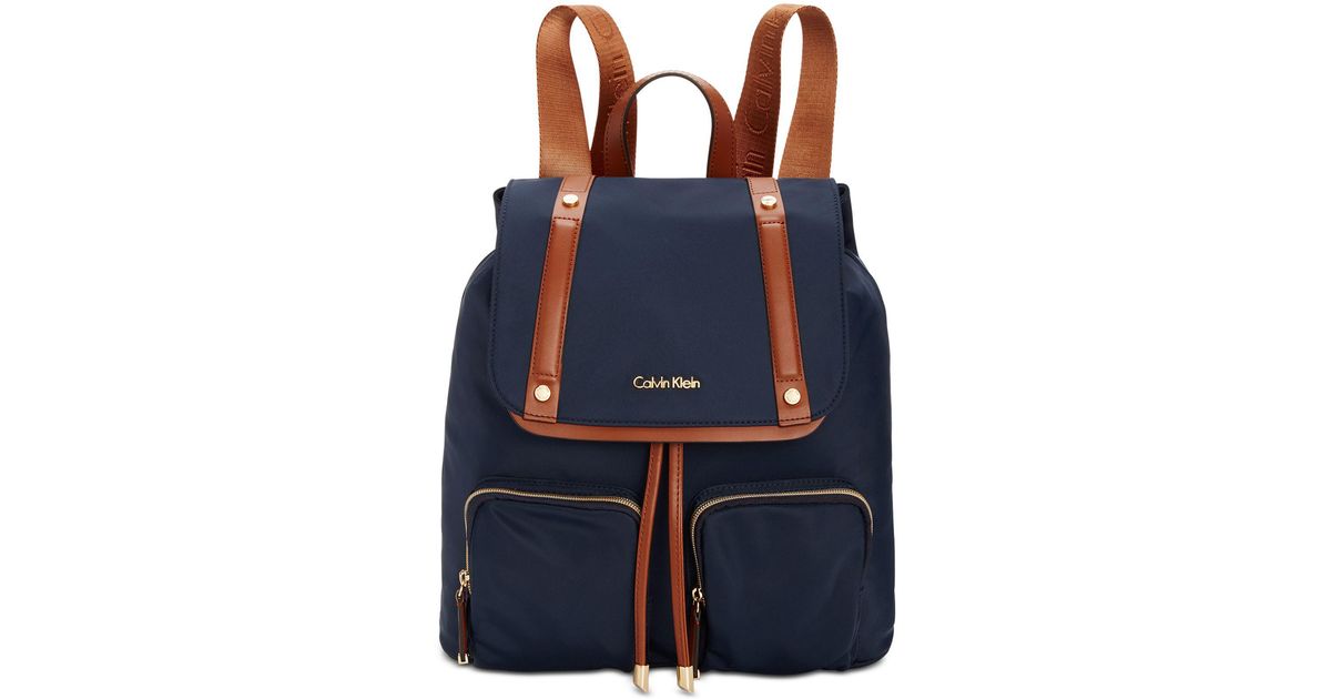 calvin klein teodora cargo backpack