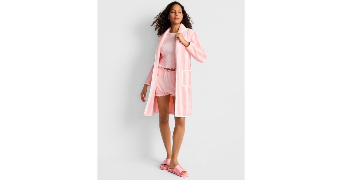 State Of Day Cotton Robe in Pink | Lyst