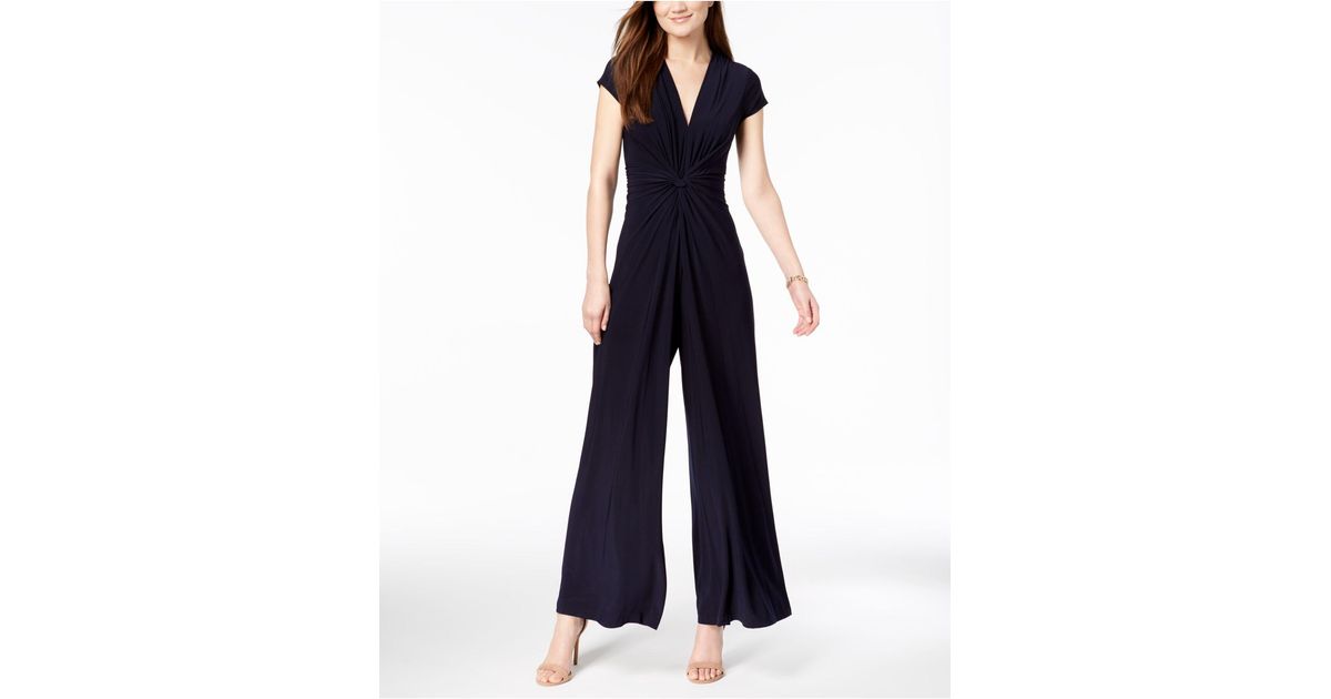 vince camuto twist front jumpsuit