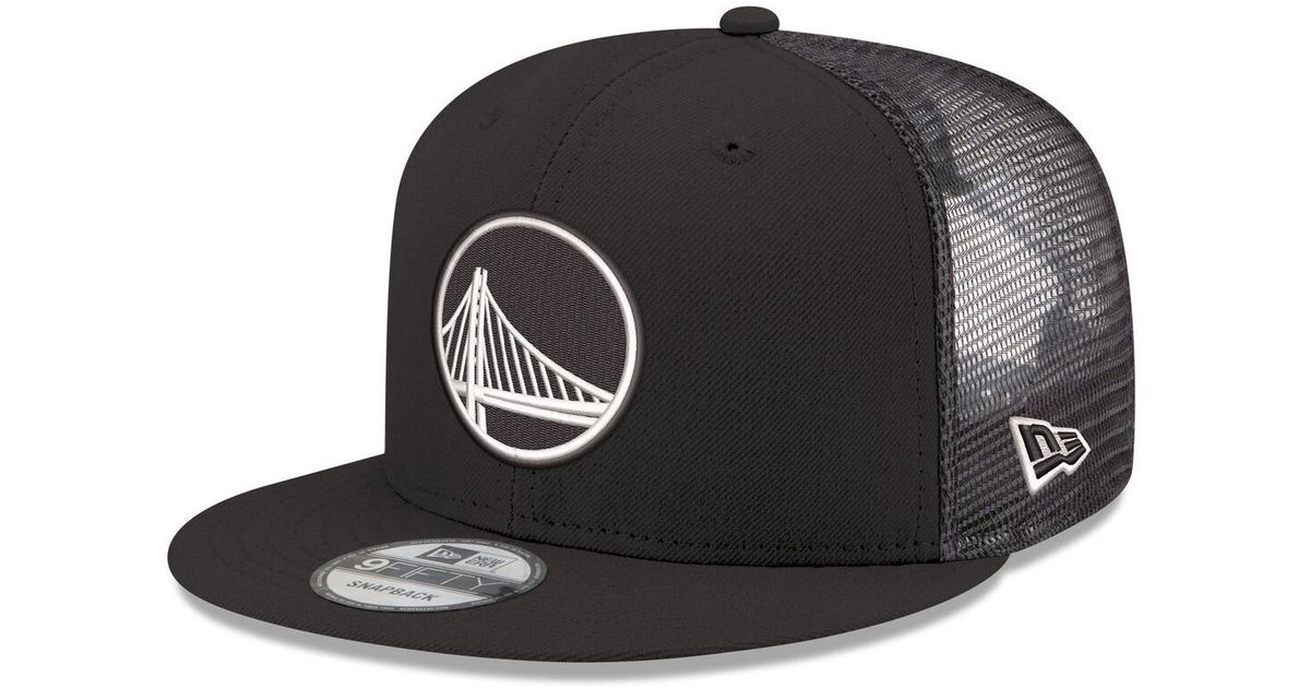 Ktz KTZ Golden State Warriors Core Logo Meshback 9fifty Snapback Hat in ...