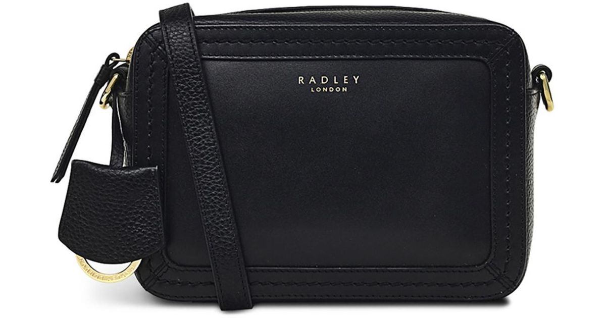 Radley Marston Mews Mini Zip Around Crossbody in Black Lyst