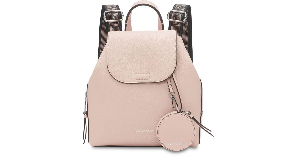 Calvin Klein Millie Backpack in Rose Smoke (Pink) Lyst