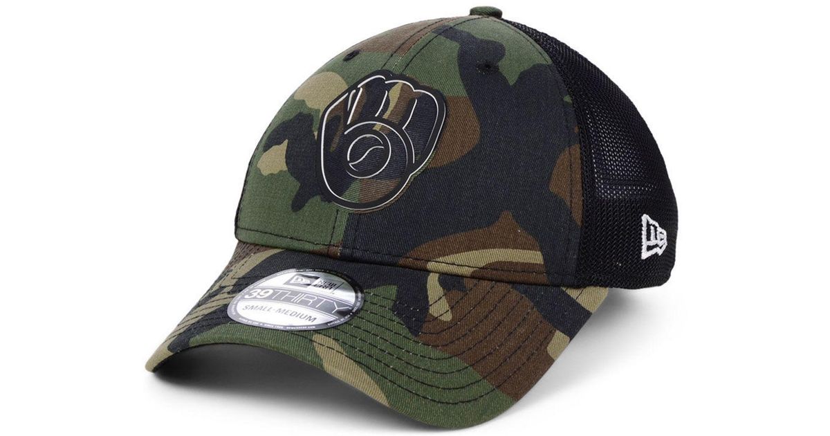 brewers camo hat