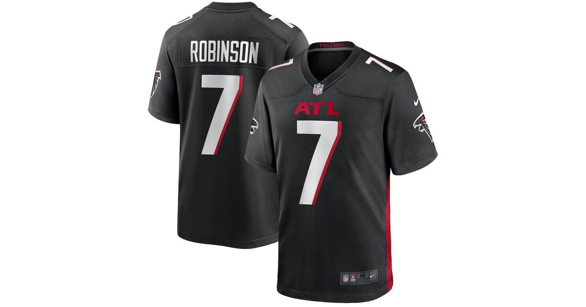 Nike Bijan Robinson Black Atlanta Falcons 2023 Nfl Draft First Round
