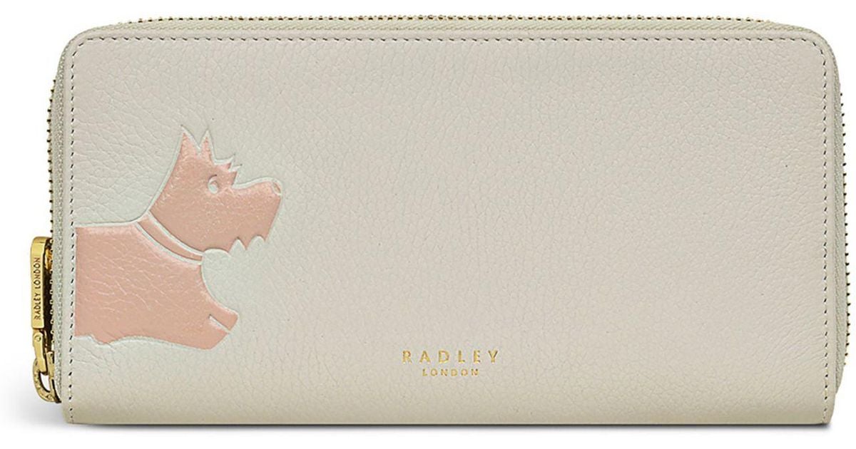 Radley Radley Stamp Mini Zip Around Wallet in Natural Lyst