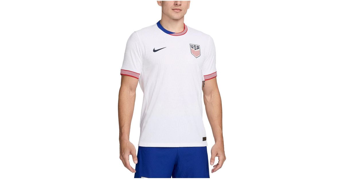 Nike Usmnt 2024 Home Authentic Jersey in White for Men Lyst