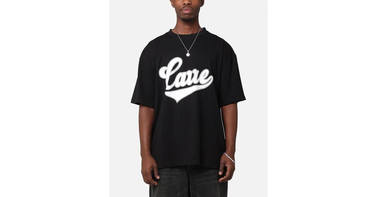 carre Team Script T-shirt in Black for Men | Lyst