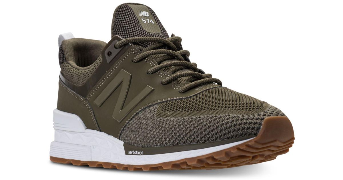 new balance 574 sport triumph green 