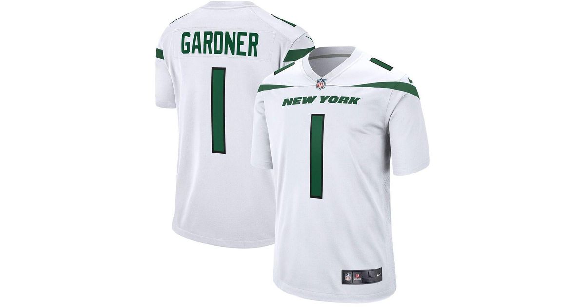 Nike Ahmad Sauce Gardner White New York Jets 2022 Nfl Draft First Round