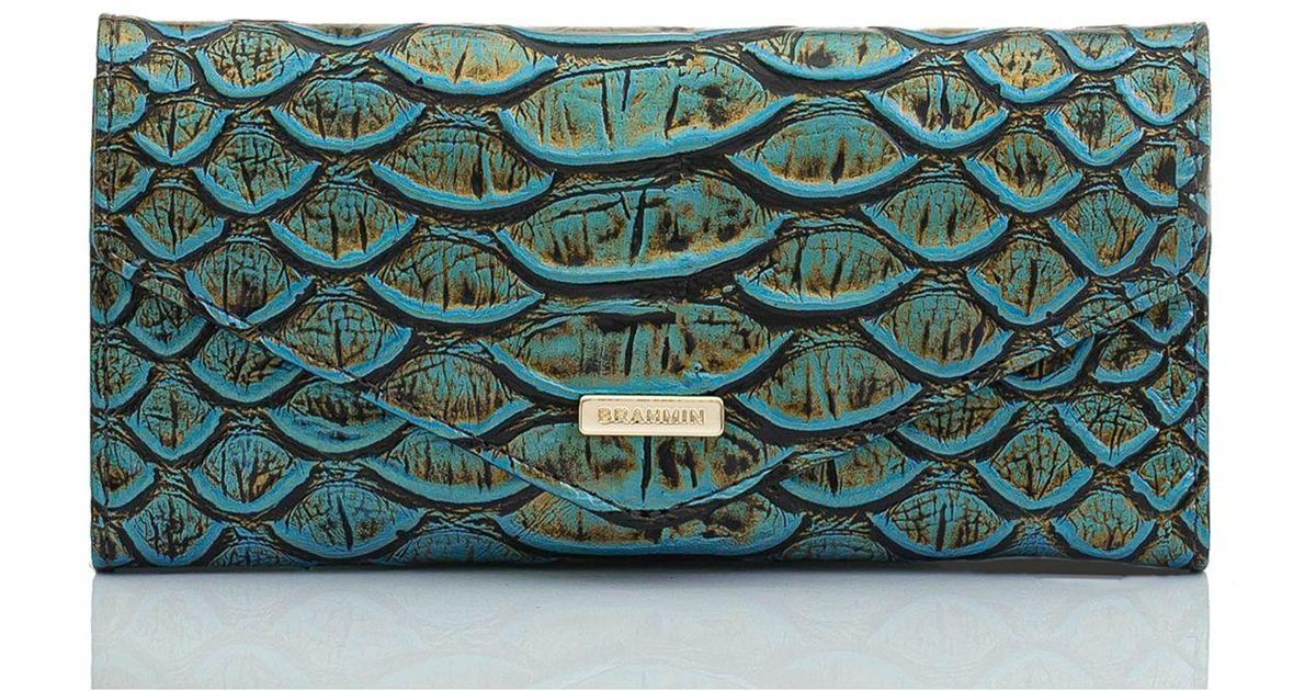 brahmin bird of paradise wallet