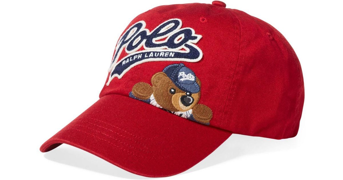 polo bear baseball cap