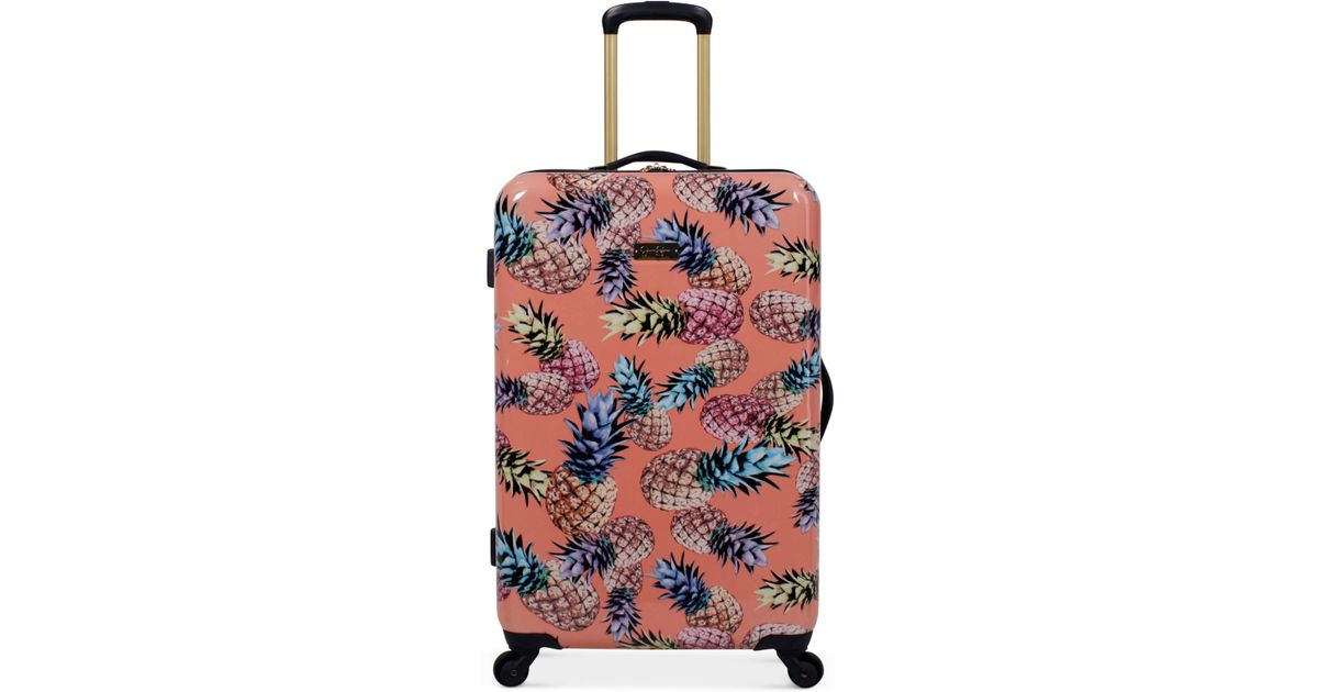 pineapple hardside luggage