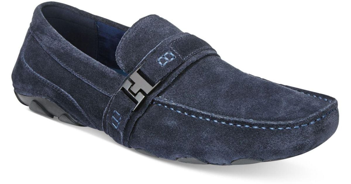 Kenneth Cole Reaction Toast 2 Me On Drivers Leather Mens Casual Shoes Low Heel