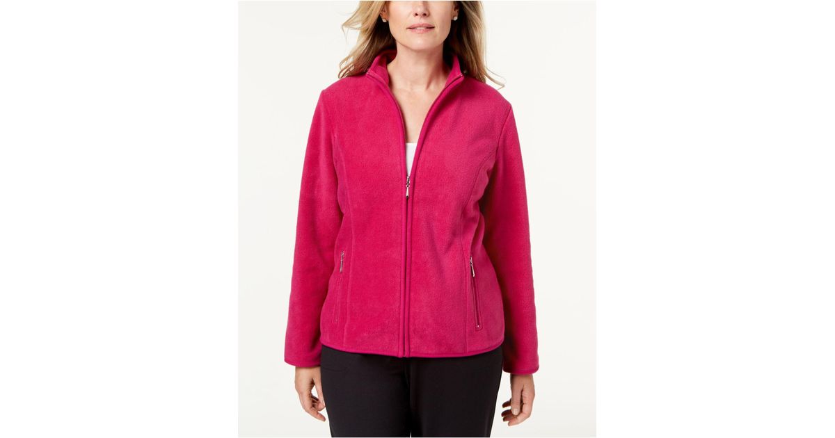 macys fleece jacket