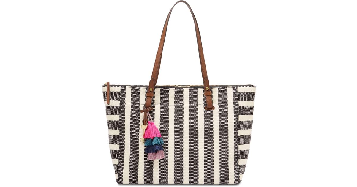 fossil rachel zip tote