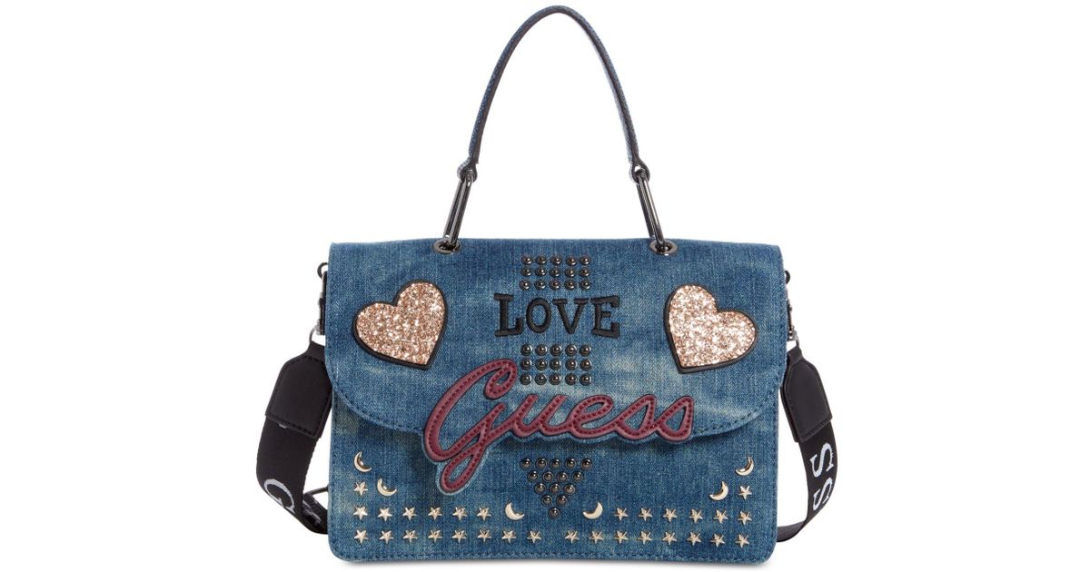 guess denim bag
