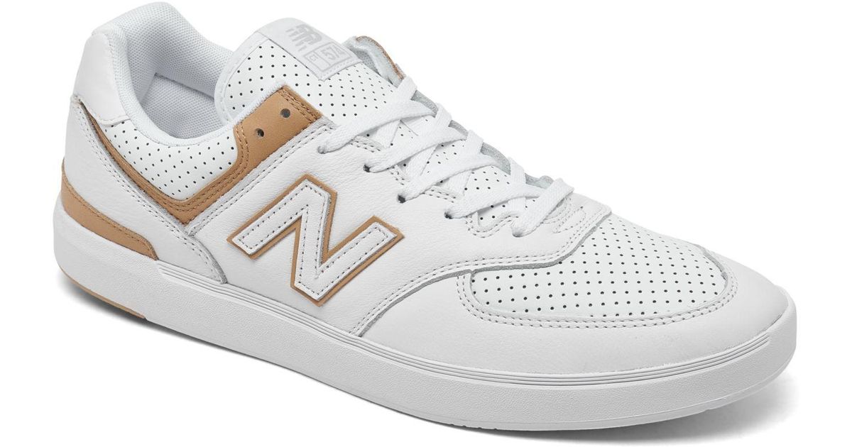 New Balance Ct574 Casual Sneakers From Finish Line in White for Men | Lyst