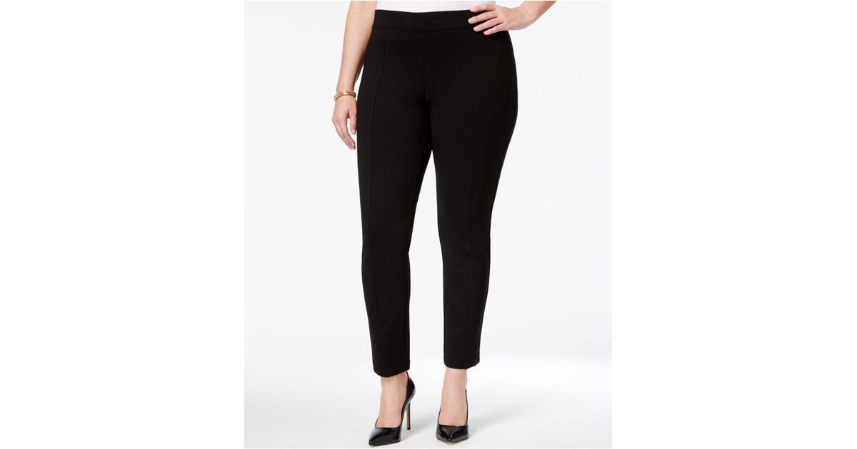 anne klein pull on ankle pants