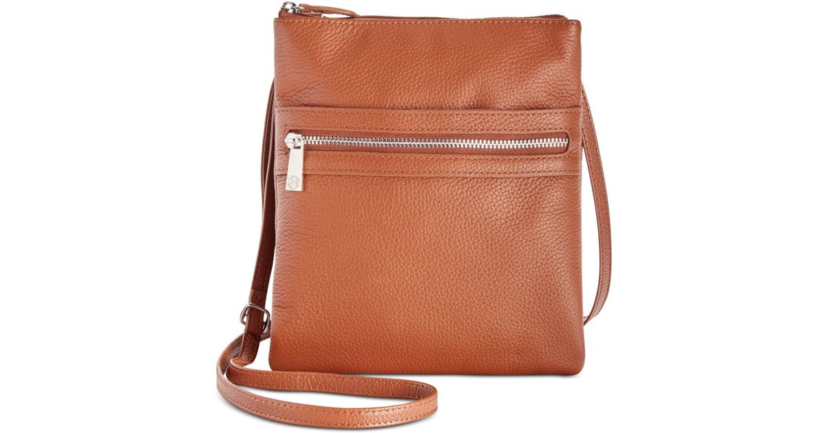 Leather bag Giani Bernini Camel in Leather - 24603989