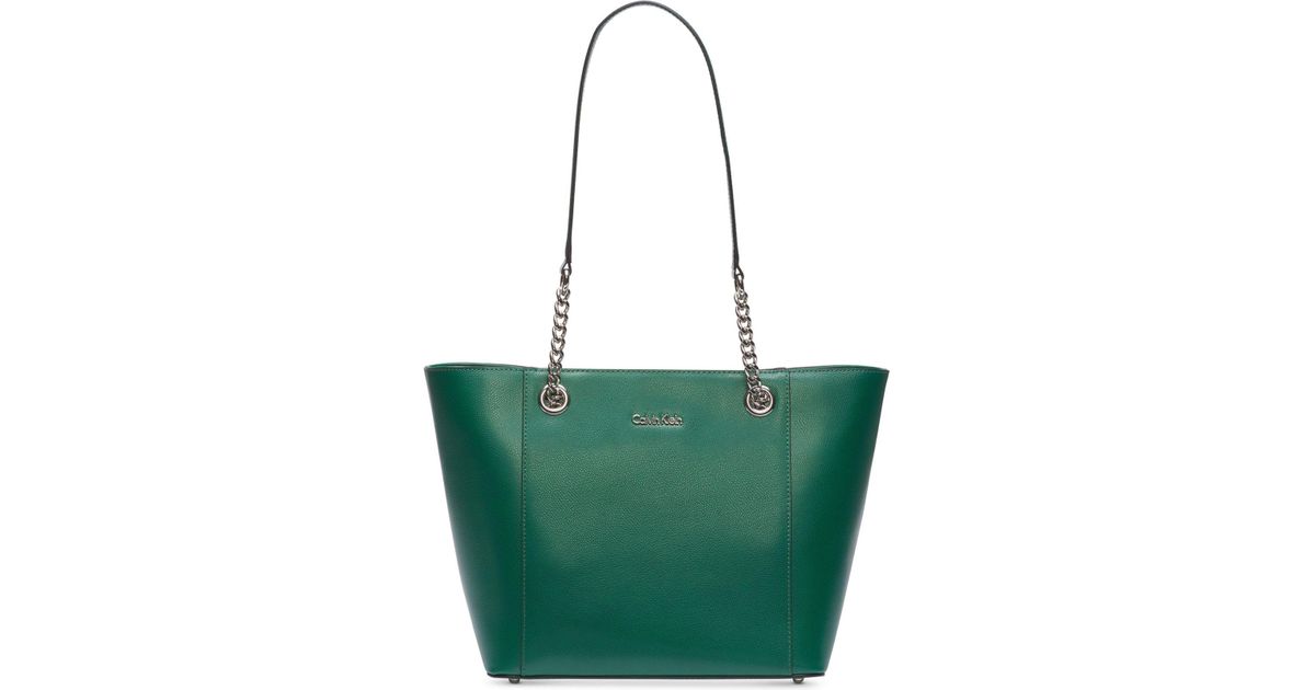 calvin klein green purse