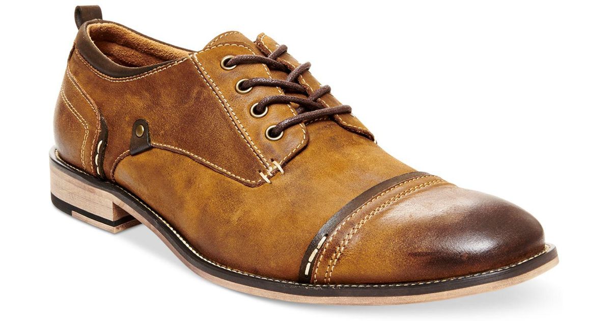 Jamyson Oxfords in Tan Leather 