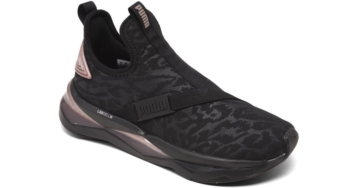 women's puma lqdcell shatter mid animal casual shoes