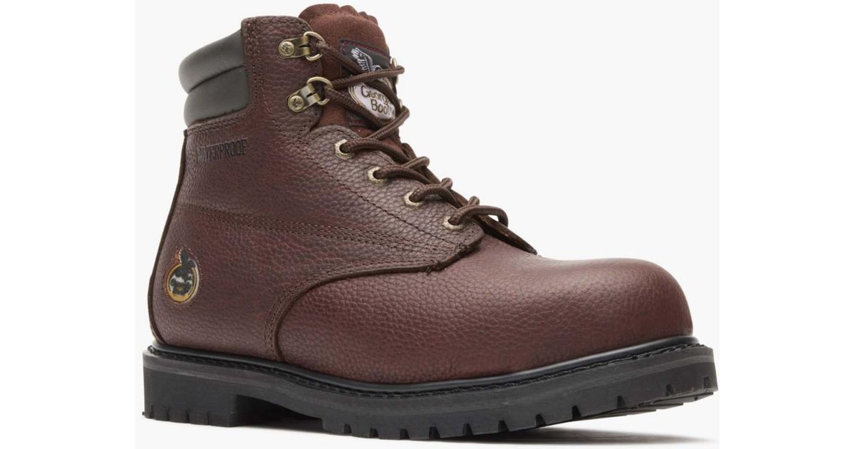 Georgia Boot Men's Georgia Oiler-M Steel Toe Work Boot – Waterproof, Slip & Oil Resistant, ASTM Rated - View #3