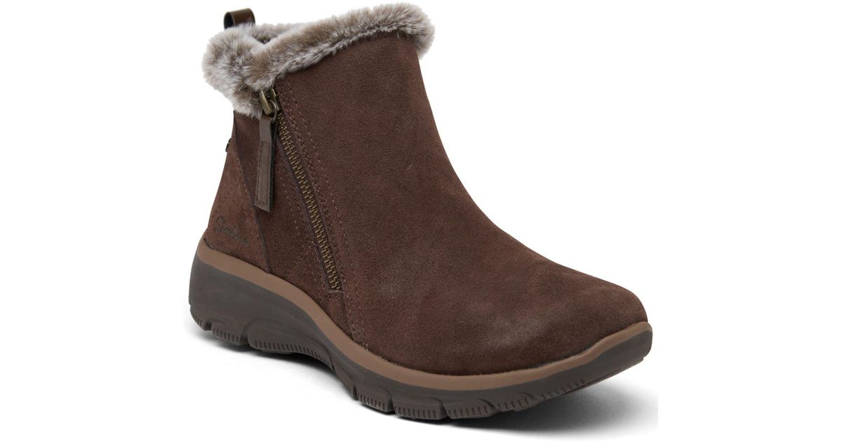Skechers Relaxed Fit Easy Going High Zip Boots From Finish Line in