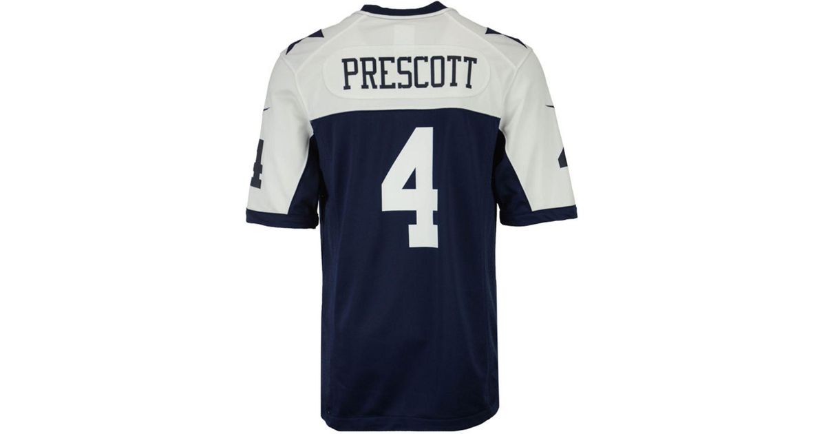 dak prescott throwback jersey