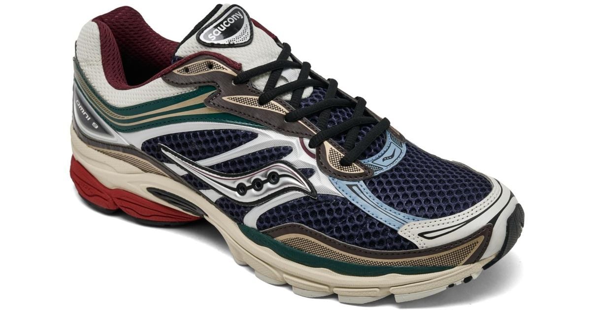 Saucony Progrid Omni 9 Casual Sneakers From Finish Line in Blue for Men ...