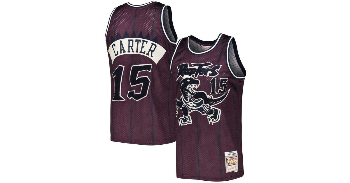 vince carter raptors purple jersey