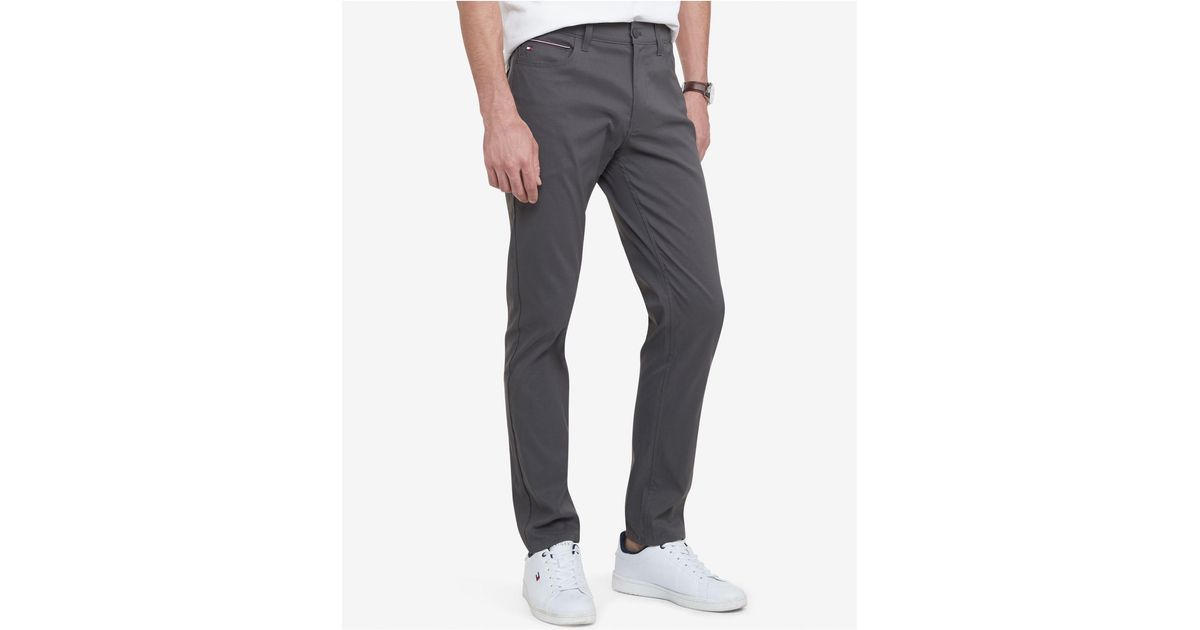 Fashion Trousers Five-Pocket Trousers Tommy Hilfiger Five-Pocket Trousers natural white casual look 